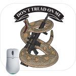 Don't Tread On Me 2nd Amendment Mouse Pad