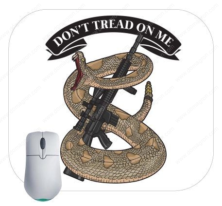 Don't Tread On Me 2nd Amendment Mouse Pad