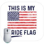 This Is My Pride Flag American Flag Mouse Pad