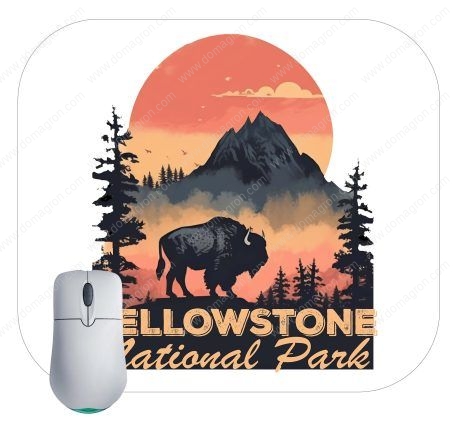 Yellowstone National Park Mouse Pad