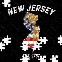 50 States Jigsaw Puzzle - New Jersey