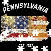 50 States Jigsaw Puzzle - Pennsylvania