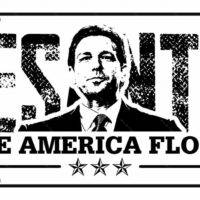 DeSantis 2024 Make America Florida License Plate