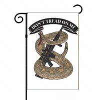 Don't Tread On Me 2nd Amendment Garden Flag