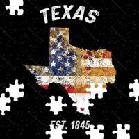 50 States Jigsaw Puzzle - Texas
