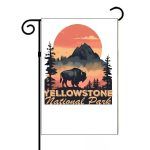 Yellowstone National Park Garden Flag