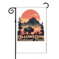 Yellowstone National Park Garden Flag
