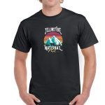 Yellowstone National Park Bear Scene Shirt K-547