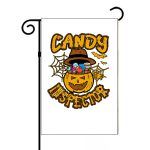 Candy Inspector Halloween Garden Flag