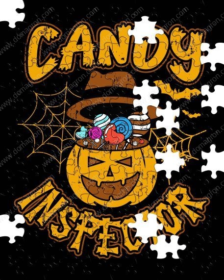 Candy Inspector Halloween Puzzle