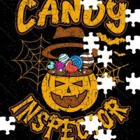 Candy Inspector Halloween Jigsaw Puzzle
