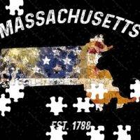 50 State Jigsaw Puzzle - Massachusetts