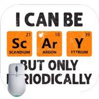 I Can Be Scary But Only Periodically Halloween Mouse Pad