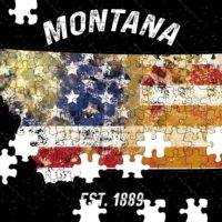 50 States Jigsaw Puzzle - Montana