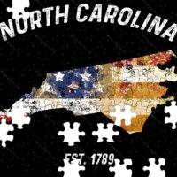 50 States Jigsaw Puzzle – North Carolina