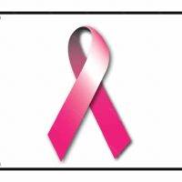 Pink Ribbon Breast Cancer Awareness License Plate