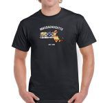 50 States Shirt - Massachusettss - F-588