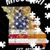 50 States Jigsaw Puzzle - Missouri