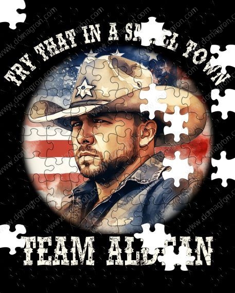 Try That In A Small Town Team Aldean Puzzle