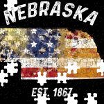 50 States Puzzle - Nebraska