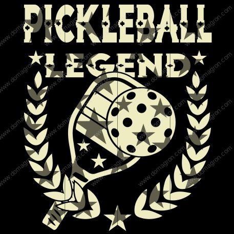 Pickleball Legend Metal Photo F-603