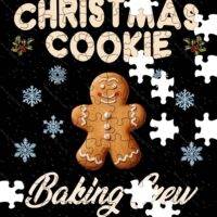 Christmas Cookie Baking Crew Jigsaw Puzzle H-619