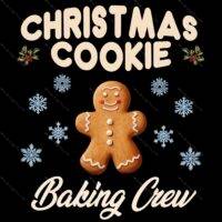 Christmas Cookie Baking Crew Direct to Film (DTF) Heat Transfer H-619