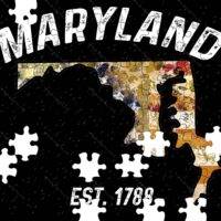 50 States Jigsaw Puzzle - Maryland