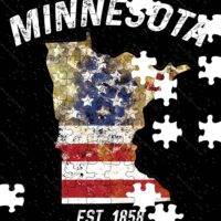 50 States Jigsaw Puzzle - Minnesota F-615