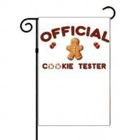 Official Cookie Tester Garden Flag