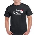 Dear Santa It Was My Parents' Fault Christmas Shirt F-609