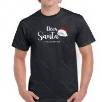 Dear Santa It’s My Wife’s Fault Christmas Shirt F-612