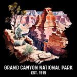 Grand Canyon National Park Direct to Film (DTF) Heat Transfer k-625