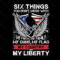 Six Things You Don't Mess With Patriotic Direct to Film (DTF) Heat Transfer U-634