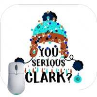 You Serious Clark Mouse Pad H-631