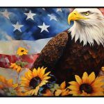 Patriotic Eagle 2 License Plate