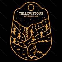 Yellowstone National Park Direct to Film (DTF) Heat Transfer K-641