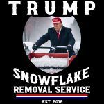 Trump Snowflake Removal Service Direct to Film (DTF) Heat Transfer T-681
