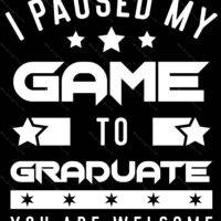 I Paused My Game To Graduate Metal Photo F-671