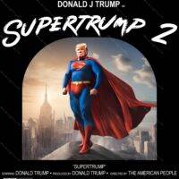SuperTrump 2 Trump Metal Photo T-643