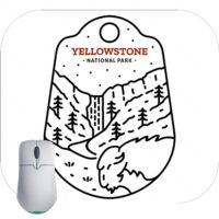 Yellowstone National Park Mouse Pad K-641