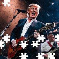 Trump Concert Jigsaw Puzzle