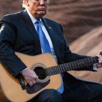 Trump Guitar 2 Metal Photo