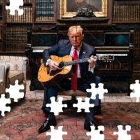 Trump Guitar 3 Jigsaw Puzzle