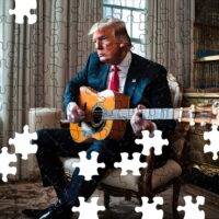 Trump Guitar 5 Jigsaw Puzzle