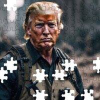 Trump As Trumpbo Jigsaw Puzzle 3