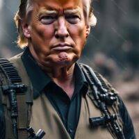 Trump As Trumpbo Metal Photo 3