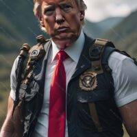 Trump As Trumpbo Metal Photo 4