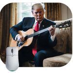 Trump Guitar 2 Mouse Pad