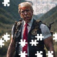 Trump As Trumpbo Jigsaw Puzzle 4